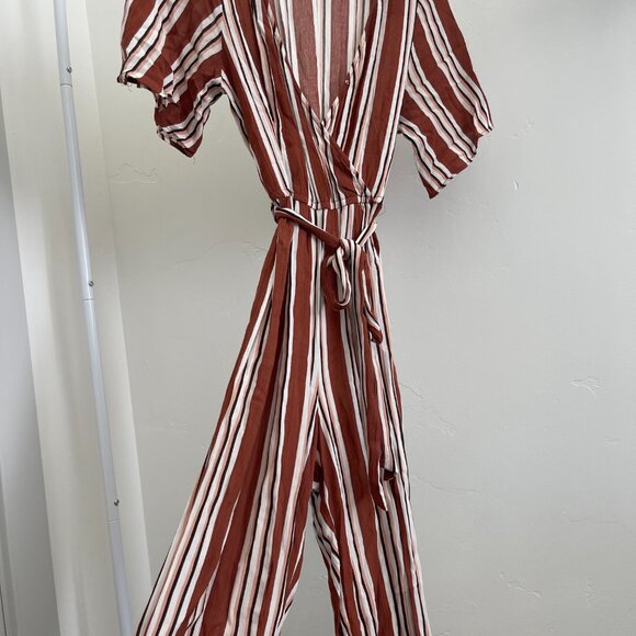 Sky and Sparrow Striped Jumpsuit - Picture 2 of 6